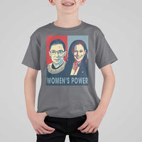 Women's Power T Shirt For Kid Ruth Harris Supporter Feminist Women's rights - Wonder Print Shop