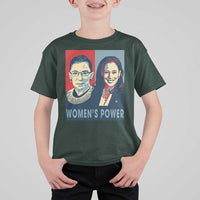 Women's Power T Shirt For Kid Ruth Harris Supporter Feminist Women's rights - Wonder Print Shop