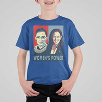 Women's Power T Shirt For Kid Ruth Harris Supporter Feminist Women's rights - Wonder Print Shop