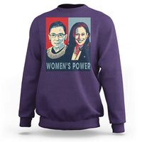 Women's Power Sweatshirt Ruth Harris Supporter Feminist Women's rights - Wonder Print Shop