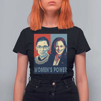 Women's Power T Shirt For Women Ruth Harris Supporter Feminist Women's rights - Wonder Print Shop