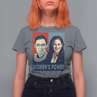 Women's Power T Shirt For Women Ruth Harris Supporter Feminist Women's rights - Wonder Print Shop