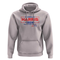 Harris 2024 Time To Make Herstory Hoodie American Flag Election Star - Wonder Print Shop