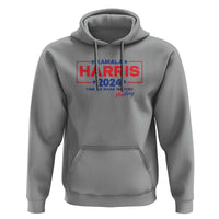 Harris 2024 Time To Make Herstory Hoodie American Flag Election Star - Wonder Print Shop