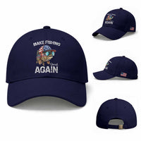 Funny Make Fishing Great Again Baseball Cap Bass Fishing