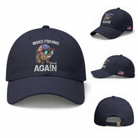 Funny Make Fishing Great Again Baseball Cap Bass Fishing