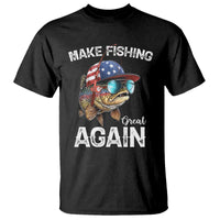 Funny Make Fishing Great Again T Shirt Bass Fishing - Wonder Print Shop