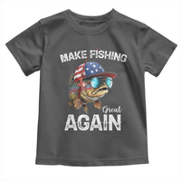 Funny Make Fishing Great Again Toddler T Shirt Bass Fishing - Wonder Print Shop