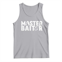 Funny Master Baiter Tank Top Fishing Fisherman Adult Jokes Father's Day - Wonder Print Shop