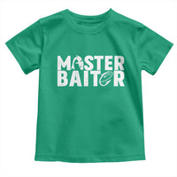 Funny Master Baiter Toddler T Shirt Fishing Fisherman Adult Jokes Father's Day - Wonder Print Shop