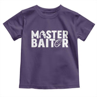 Funny Master Baiter Toddler T Shirt Fishing Fisherman Adult Jokes Father's Day - Wonder Print Shop