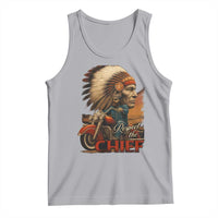 Indian American Rider Tank Top Respect The Native Chief Native American Motorcycle - Wonder Print Shop
