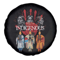 Native American Indigenous Women MMIW Red Hand Indian Spare Tire Cover - Wonder Print Shop
