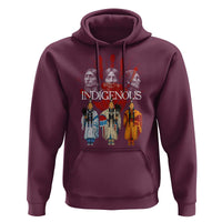 Native American Indigenous Women MMIW Red Hand Indian Hoodie - Wonder Print Shop