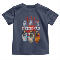 Native American Indigenous Women MMIW Red Hand Indian Toddler T Shirt - Wonder Print Shop