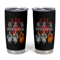 Native American Indigenous Women MMIW Red Hand Indian Tumbler Cup - Wonder Print Shop