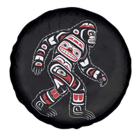 Bigfoot Native American Northwest Coast Art Spare Tire Cover - Wonder Print Shop