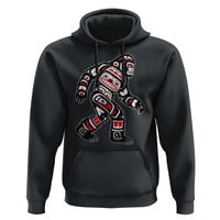 Bigfoot Native American Northwest Coast Art Hoodie - Wonder Print Shop