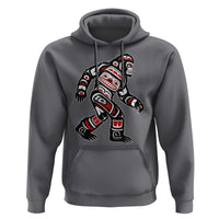 Bigfoot Native American Northwest Coast Art Hoodie - Wonder Print Shop