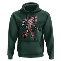 Bigfoot Native American Northwest Coast Art Hoodie - Wonder Print Shop