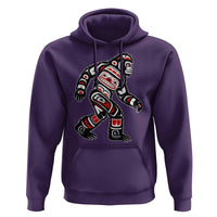 Bigfoot Native American Northwest Coast Art Hoodie - Wonder Print Shop