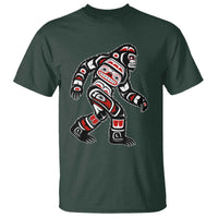 Bigfoot Native American Northwest Coast Art T Shirt - Wonder Print Shop