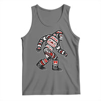 Bigfoot Native American Northwest Coast Art Tank Top - Wonder Print Shop