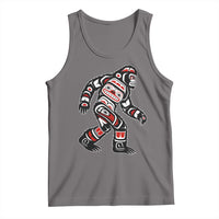 Bigfoot Native American Northwest Coast Art Tank Top - Wonder Print Shop