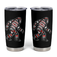 Bigfoot Native American Northwest Coast Art Tumbler Cup - Wonder Print Shop