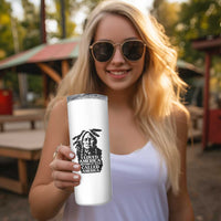 Sitting Bull Skinny Tumbler I Loved America Before It Was Called America Native American Chief - Wonder Print Shop