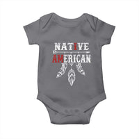 I Am Native American Baby Onesie Indigenous Pride Vintage Dreamcatcher Arrow - Wonder Print Shop