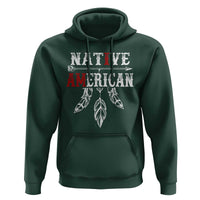 I Am Native American Hoodie Indigenous Pride Vintage Dreamcatcher Arrow - Wonder Print Shop
