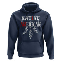 I Am Native American Hoodie Indigenous Pride Vintage Dreamcatcher Arrow - Wonder Print Shop