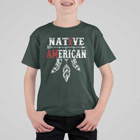 I Am Native American T Shirt For Kid Indigenous Pride Vintage Dreamcatcher Arrow - Wonder Print Shop