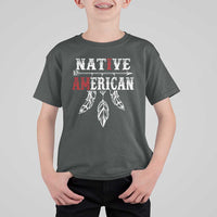 I Am Native American T Shirt For Kid Indigenous Pride Vintage Dreamcatcher Arrow - Wonder Print Shop