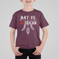 I Am Native American T Shirt For Kid Indigenous Pride Vintage Dreamcatcher Arrow - Wonder Print Shop