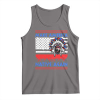 Make America Native Again Tank Top Native Indian Pride USA Flag - Wonder Print Shop