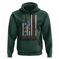 Make America Native Again Hoodie Indigenous Peoples Day USA Flag - Wonder Print Shop