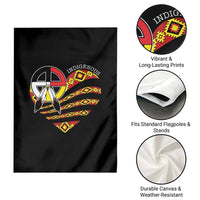 Indigenous Pride Native American Medicine Wheel Garden Flag - Wonder Print Shop