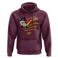 Indigenous Pride Native American Medicine Wheel Hoodie - Wonder Print Shop