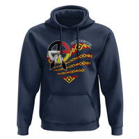 Indigenous Pride Native American Medicine Wheel Hoodie - Wonder Print Shop