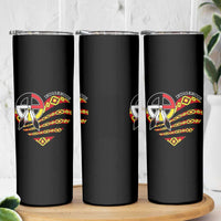 Indigenous Pride Native American Medicine Wheel Skinny Tumbler - Wonder Print Shop