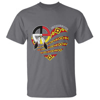 Indigenous Pride Native American Medicine Wheel T Shirt - Wonder Print Shop