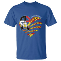 Indigenous Pride Native American Medicine Wheel T Shirt - Wonder Print Shop