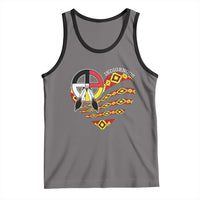 Indigenous Pride Native American Medicine Wheel Tank Top - Wonder Print Shop