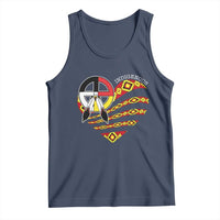 Indigenous Pride Native American Medicine Wheel Tank Top - Wonder Print Shop