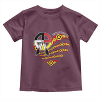 Indigenous Pride Native American Medicine Wheel Toddler T Shirt - Wonder Print Shop