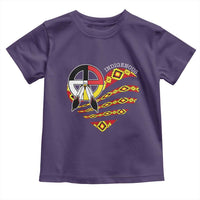 Indigenous Pride Native American Medicine Wheel Toddler T Shirt - Wonder Print Shop