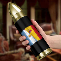 Spain Argentina Half Flag Spanish Argentinian Roots Bullet Tumbler