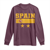Spain Champions 2026 Second Star Long Sleeve Shirt Espana Coat of Arms